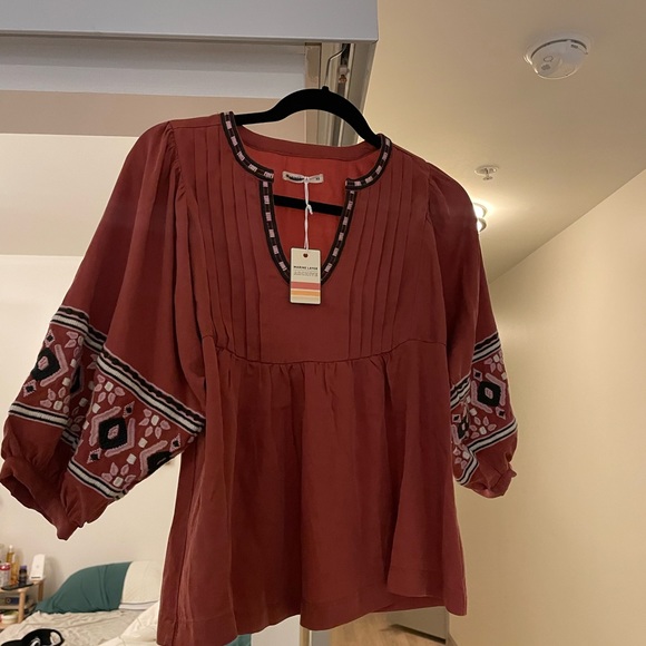 Marine layer // tocaloma boho blouse - Picture 7 of 9